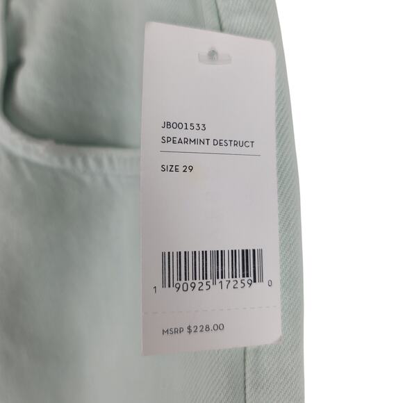 J Brand Wynne Button Fly High-Rise Crop Straight Women's Jeans 29 NWT - Picture 4 of 8